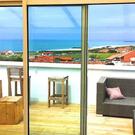 T2 à Anglet grande terrasse vue mer, plage à pied. Extérieur photo